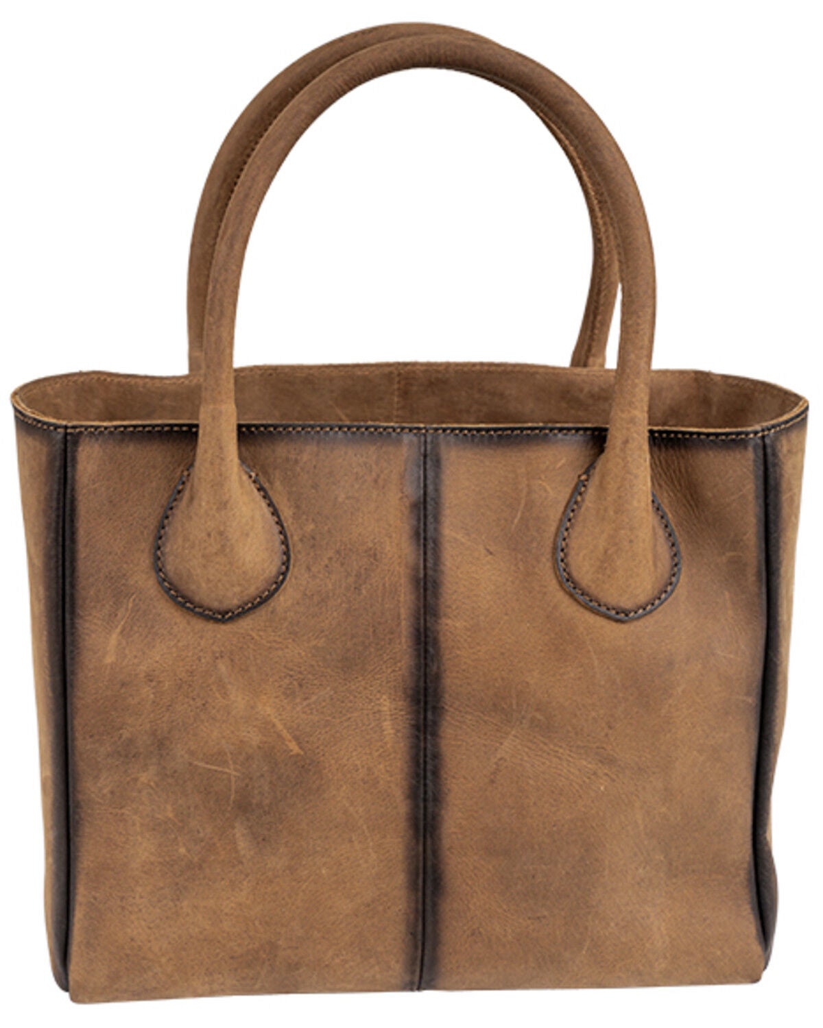 Image #5 - STS Ranchwear By Carroll Women's Baroness Basic Bliss Satchel Crossbody Bag, Brown, hi-res
