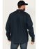 Image #4 - Hawx Men's FR Plaid Print Long Sleeve Button-Down Work Shirt - Big & Tall, Blue, hi-res