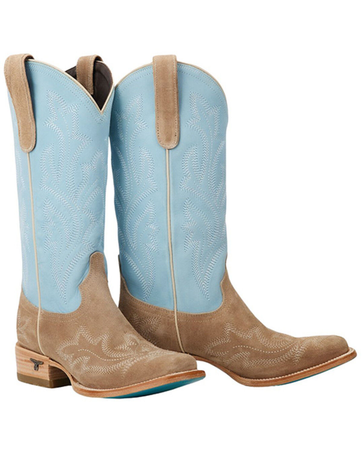 Image #1 - Lane Women's Saratoga Square Western Boots - Square Toe, Brown, hi-res