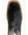 Image #6 - Tanner Mark Men's Exotic Caiman Western Boots - Round Toe, Black, hi-res