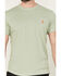 Image #3 - Carhartt Men's Force Relaxed Midweight Logo Pocket Short Sleeve Work T-Shirt, Sage, hi-res