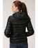 Image #2 - Roper Women's Quilted Puffer Jacket, Black, hi-res