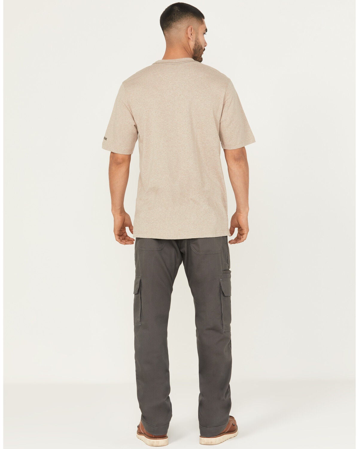 Image #3 - Dickies Men's Durastretch Ranger Duck Canvas Cargo Work Pants, Slate, hi-res