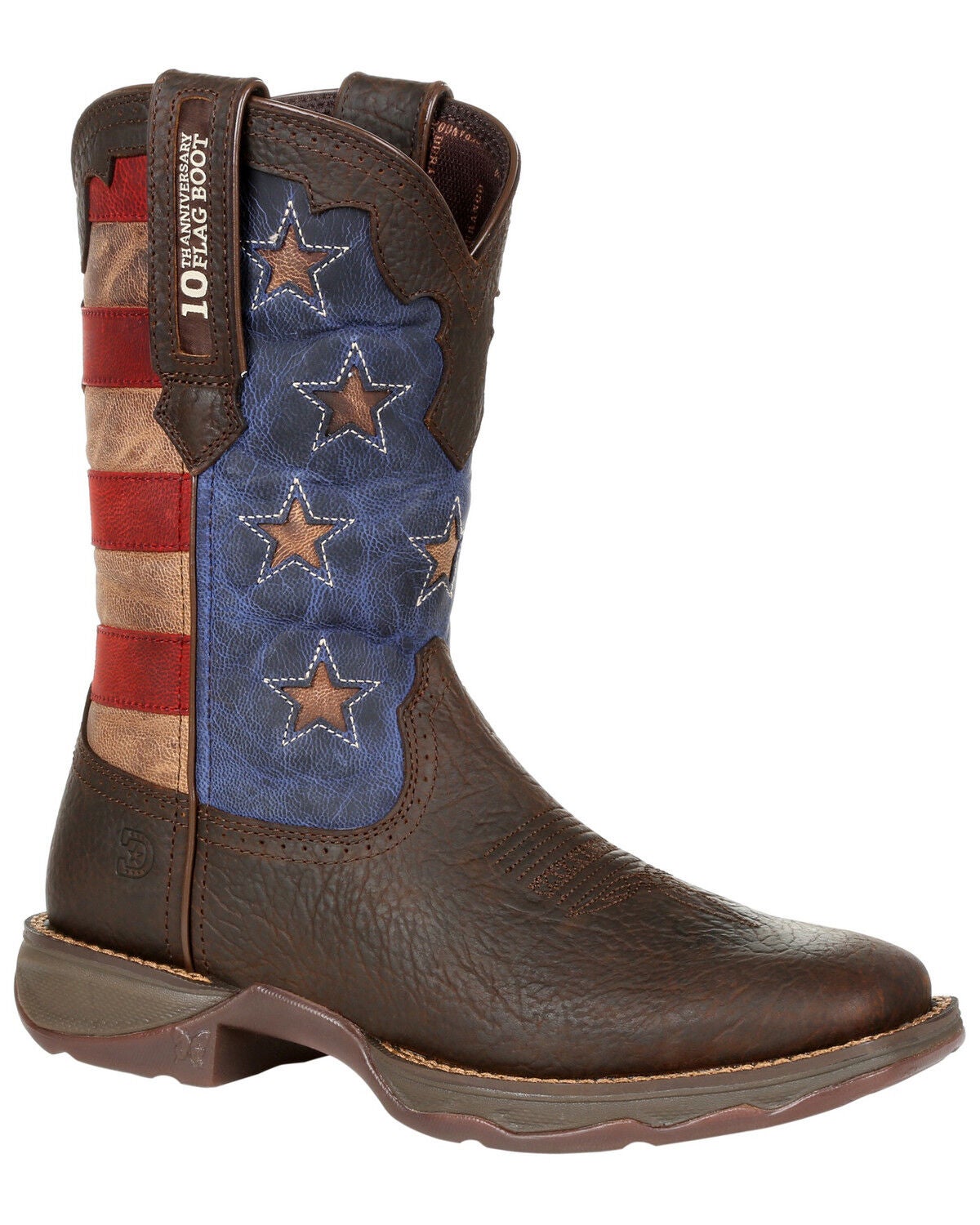 Image #1 - Durango Women's Western Performance Boots - Square Toe, , hi-res