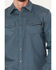 Image #3 - Cody James Men's FR Long Sleeve Pearl Snap Work Shirt, Blue, hi-res