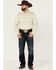Image #2 - Blue Ranchwear Men's Heavy Twill Long Sleeve Snap Stretch Western Shirt, Tan, hi-res