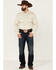 Image #2 - Blue Ranchwear Men's Heavy Twill Long Sleeve Snap Western Shirt , Tan, hi-res