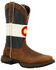 Image #1 - Durango Men's Colorado Flag Western Boots - Square Toe, Brown, hi-res