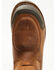 Image #6 - Hawx Men's 10" Internal Met Guard Pull-On Work Boots - Composite Toe, Dark Brown, hi-res