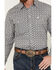 Image #3 - Panhandle Men's Select Medallion Print Long Sleeve Snap Western Shirt, Black, hi-res