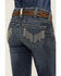 Image #2 - Ariat Women's R.E.A.L Dark Wash Perfect Rise Haylan Bootcut Jeans, Dark Wash, hi-res