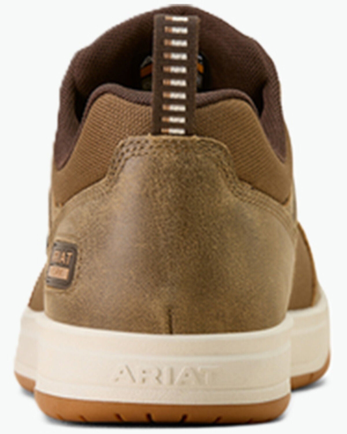 Image #3 - Ariat Men's Outmatch Work Sneaker - Composite Toe, Brown, hi-res