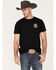 Brixton x Willie Nelson Men's Whiskey River Graphic T-Shirt, Black, hi-res