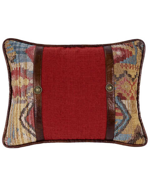 Image #1 - HiEnd Accents Ruidoso Oblong Concho Throw Pillow, Multi, hi-res