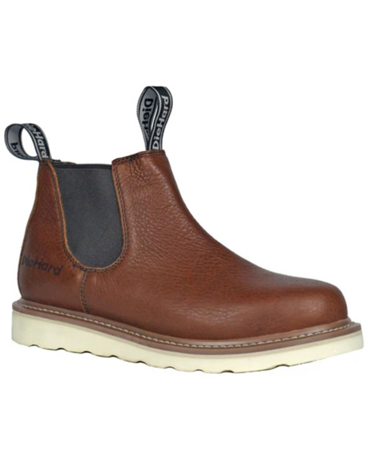 Image #1 - Hoss Men's Colt Work Boots - Soft Toe, Rust Copper, hi-res