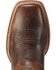 Ariat Men's Tombstone Western Performance Boots - Square Toe, Chestnut, hi-res