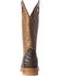 Image #3 - Ariat Men's Brown Caiman Belly Western Boots - Broad Square Toe, Brown, hi-res
