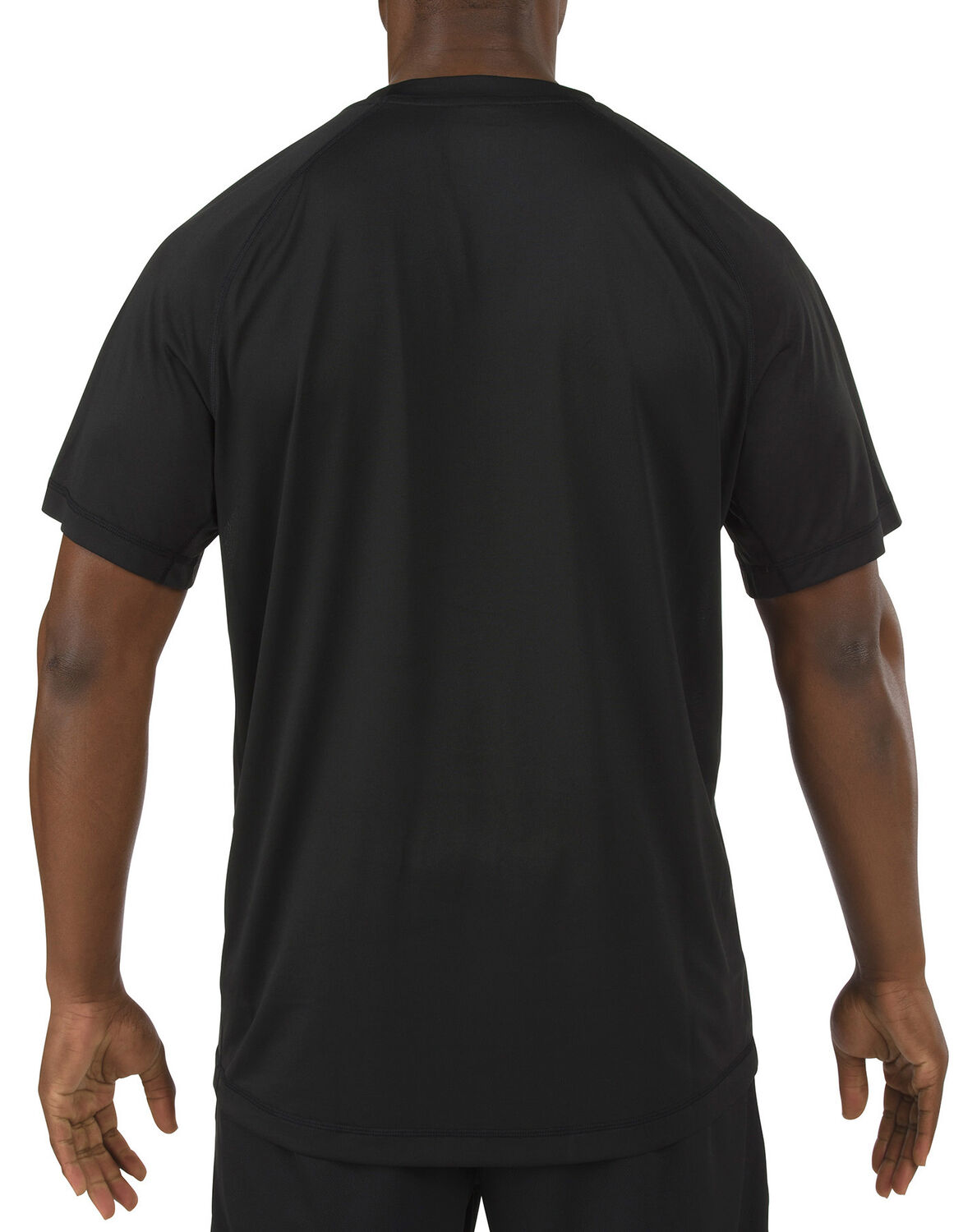 Image #2 - 5.11 Tactical Men's Utility PT Short Sleeve Shirt, Black, hi-res