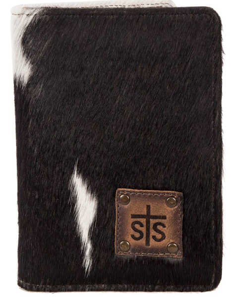 Image #1 - STS Ranchwear Women's Hair On Cowhide Magnetic Wallet, No Color, hi-res