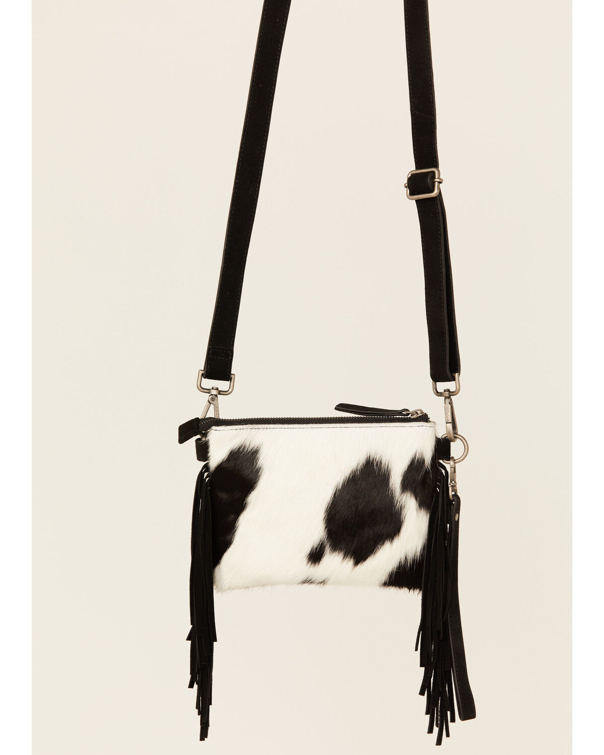 Image #3 - Shyanne Women's Meadow Hairon Leather Crossbody Bag, Black, hi-res