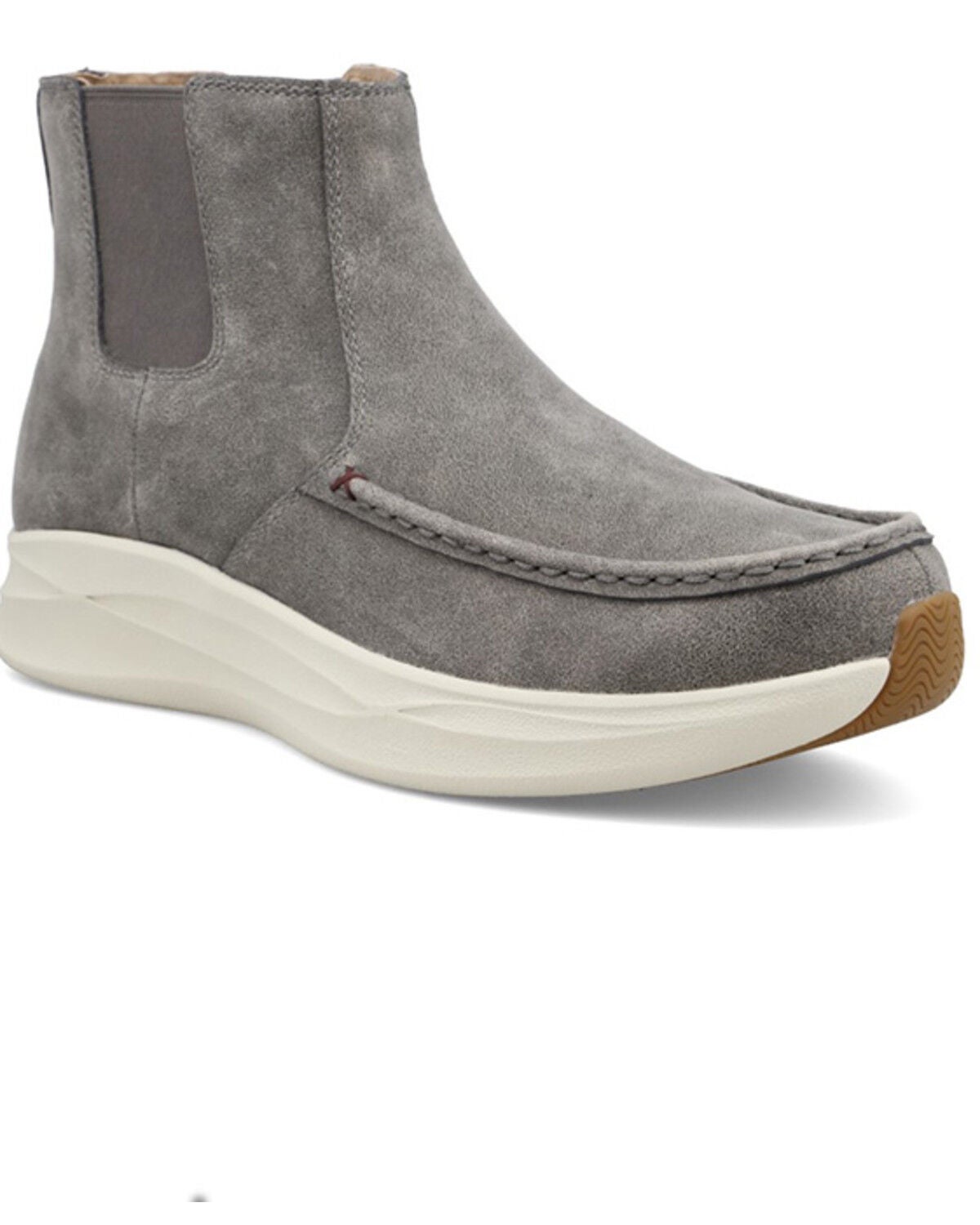 Image #1 - Twisted X Men's Feather X&trade; Casual Ankle Boots - Moc Toe, Grey, hi-res