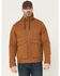 Image #1 - Hawx Men's Norton Double Weave Mechanic Hooded Jacket, Rust Copper, hi-res