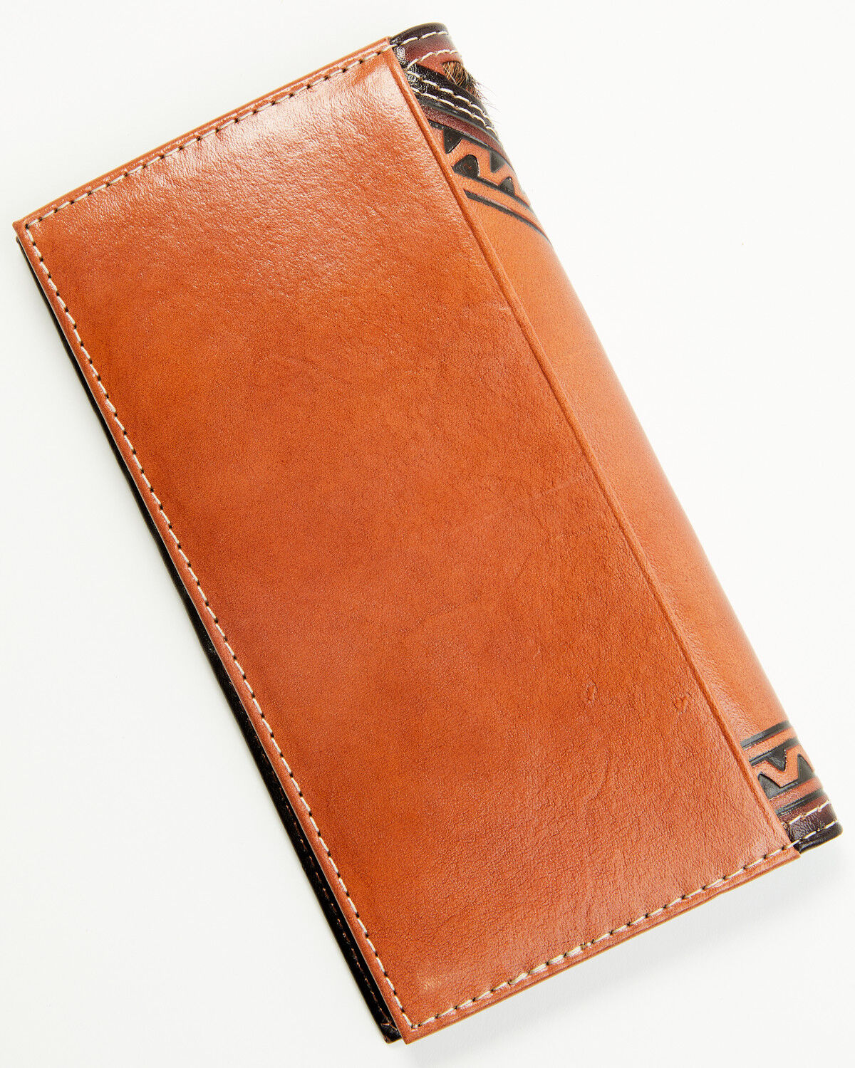 Image #3 - Cody James Men's Embossed Hairon Rodeo Wallet, Brown, hi-res