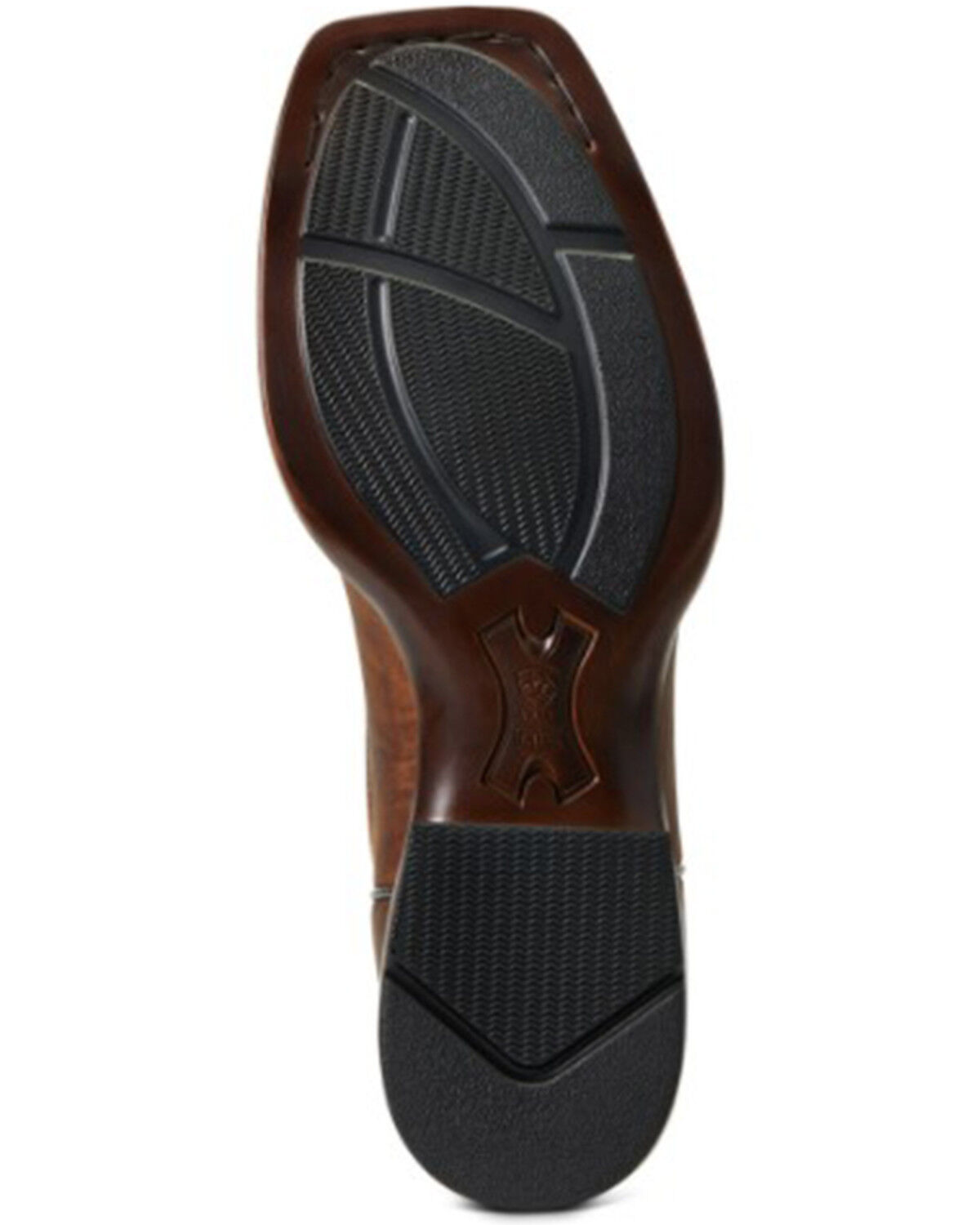 Image #5 - Ariat Men's Bar Top Barrel Lasco Ultra Performance Western Boot - Broad Square Toe, Brown, hi-res