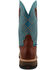 Image #5 - Twisted X Men's Pull-On Work Boots - Alloy Toe, Turquoise, hi-res