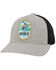Image #1 - Hooey Men's Cheyenne Trucker Cap, Grey, hi-res