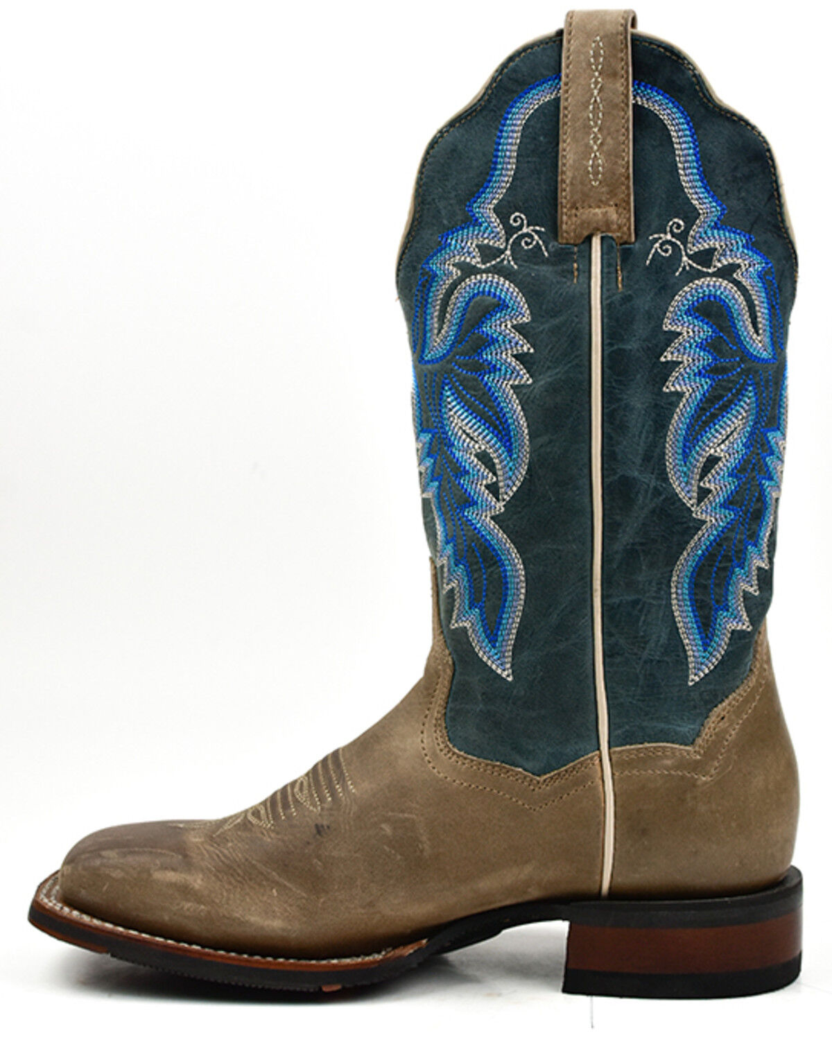 Image #3 - Dan Post Women's Performance Western Boots - Broad Square Toe, Sand, hi-res