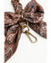 Image #4 - Boot Barn Women's Bandana Bow Bag Charm, Brown, hi-res