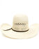 Image #3 - Rodeo King 25X Straw Cowboy Hat , Natural, hi-res