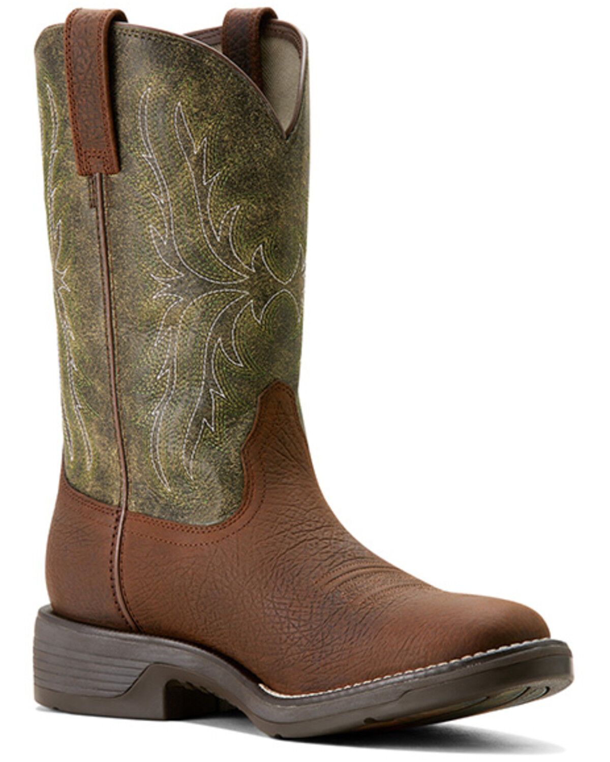 Image #1 - Ariat Men's Ridgeback Western Boots - Round Toe, Brown, hi-res