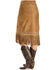 Image #3 - Kobler Leather Women's Yuma Fringe Suede Skirt, Cognac, hi-res