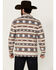 Image #4 - Rock & Roll Denim Men's Striped 1/4 Zip Pullover, Natural, hi-res