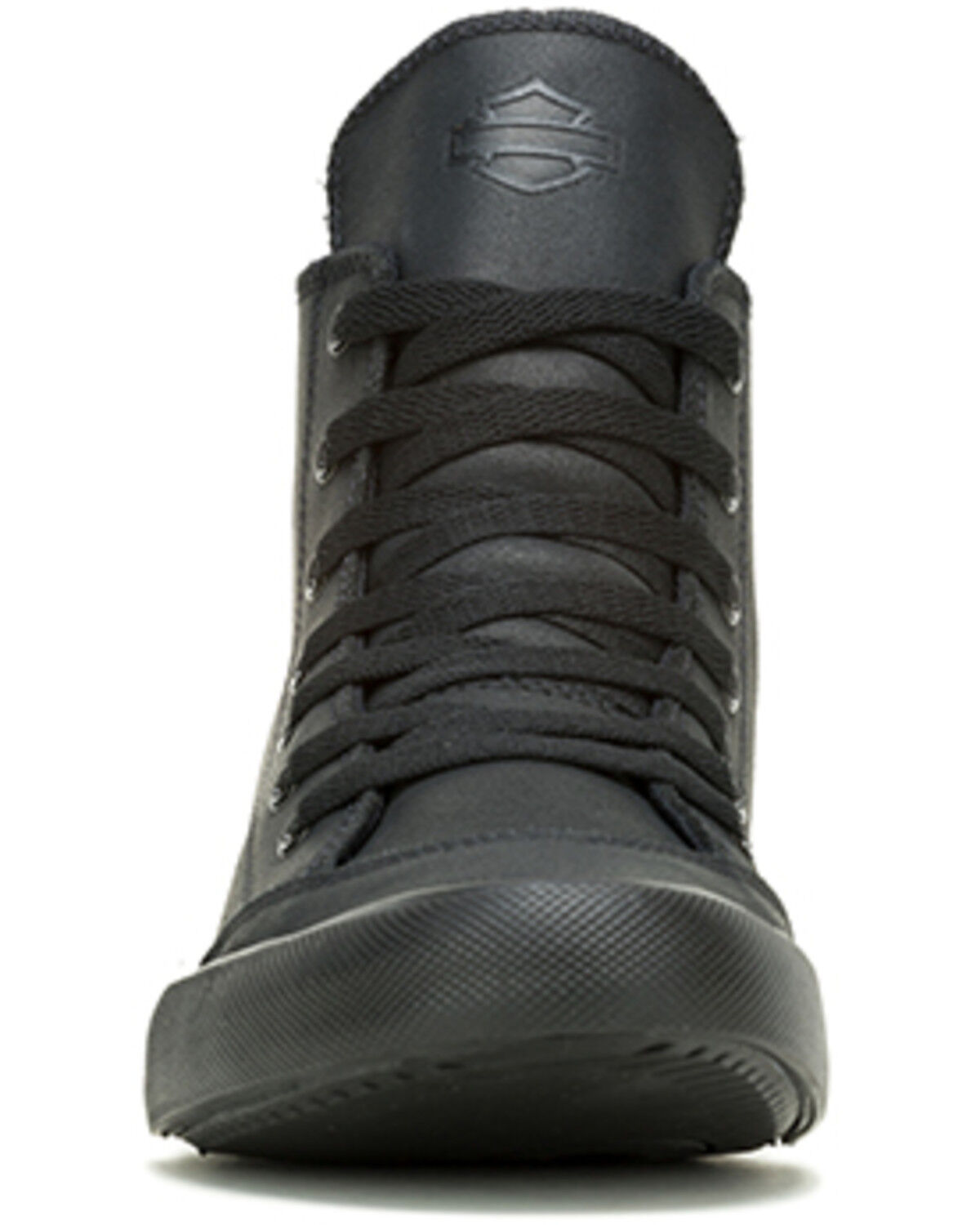 Image #4 - Harley Davidson Men's Nathan Motorcycle Sneakers, Black, hi-res