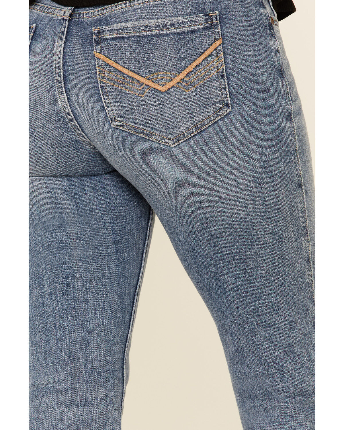 Image #3 - Idyllwind Women's Rebel Mid Rise Bootcut Stretch Denim Jeans, Blue, hi-res