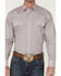 Image #3 - Resistol Men's Arcadia Geo Print Long Sleeve Pearl Snap Western Shirt, Purple, hi-res