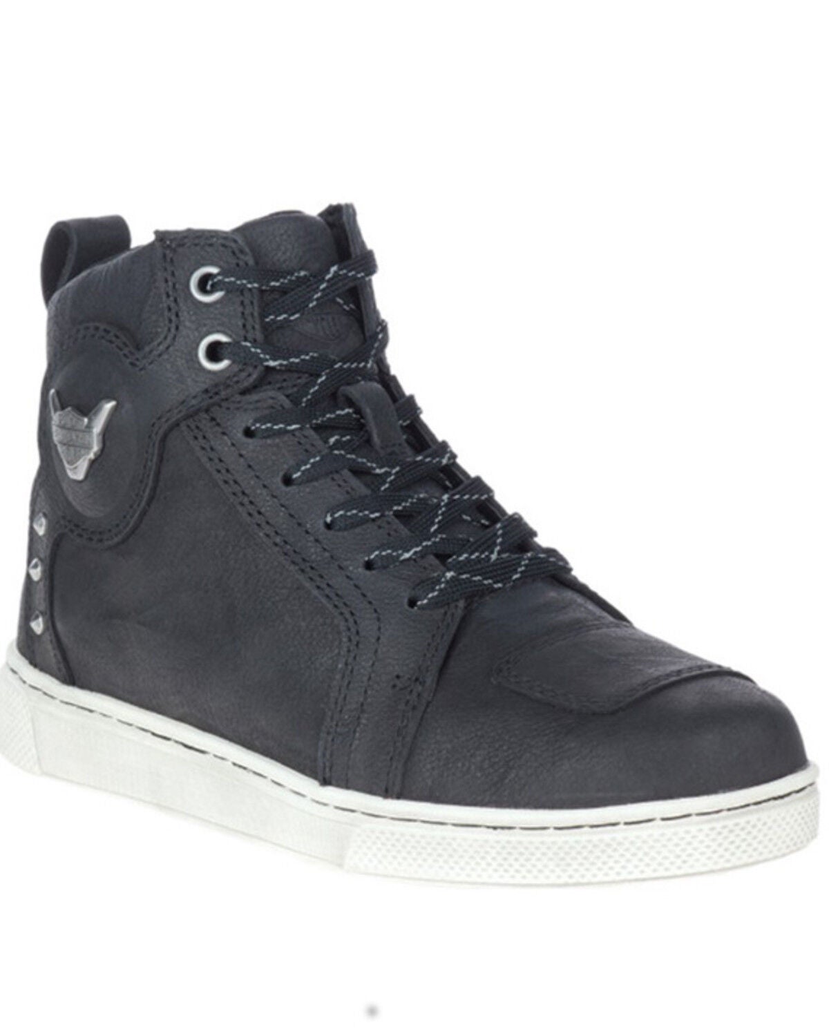 Harley Davidson Women's Bateman Motorcycle Sneakers, Black, hi-res