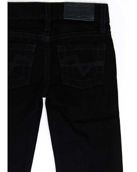 Image #4 - Cody James Toddler Boys' Night Rider Mid Rise Rigid Relaxed Bootcut Jeans , Black, hi-res
