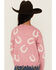 Image #4 - Self Esteem Girls' Horseshoe Sweater, Ivory, hi-res
