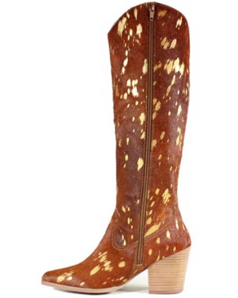 Image #3 - Diba True Women's Corner Brook Western Boots , Gold, hi-res