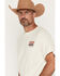 Image #3 - RANK 45&reg; Men's 8 Seconds Short Sleeve Graphic T-Shirt, Natural, hi-res