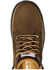 Image #6 - Carhartt Men's 6" Frontier Waterproof Work Boots - Soft Toe, Brown, hi-res