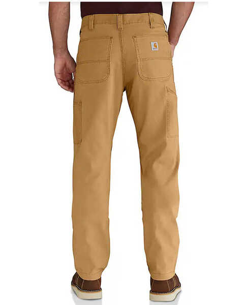 Image #2 - Carhartt Men's Rugged Flex Rigby Double-Front Straight Utility Work Pants , Brown, hi-res