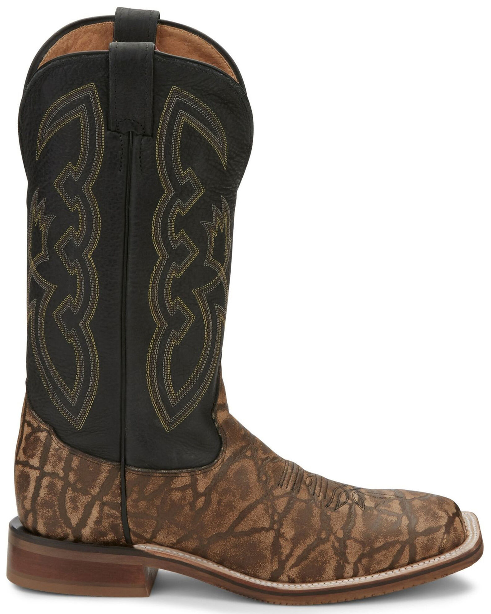 Image #2 - Tony Lama Men's Galan Taupe Western Boots - Broad Square Toe, , hi-res