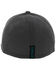 Image #2 - Hooey Men's Zeneith Logo Patch Flexfit Trucker Cap, Grey, hi-res