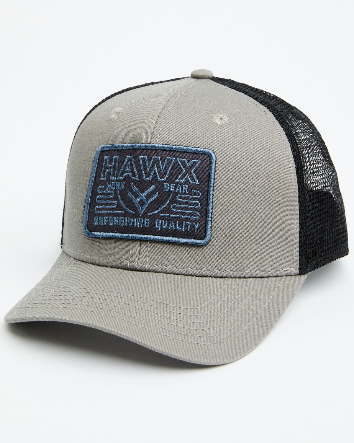 Hawx Men's Recreation Logo Patch Ball Cap, Grey, hi-res
