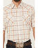 Image #3 - Ely Walker Men's Plaid Print Short Sleeve Snap Western Shirt, Multi, hi-res